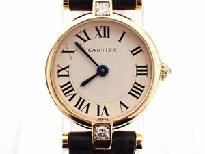 美品 Cartier(カルティエ) K18YG 18金 純正ダイヤ ヴァンドーム 1514 クオーツ 時計