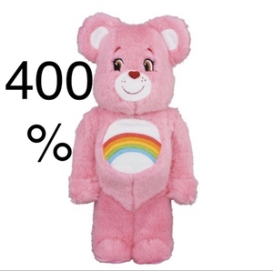 BE@BRICK Cheer Bear Costume Ver. 400% PINK ピンク Care Bear ケアベア ベアブリック メディコムトイ MEDICOM TOY 新品未開封