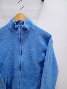 ★B019 patagonia パタゴニアフリース レディースM USA製 水色・青系 