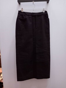 ★G032 UNITED ARROWS ロングスカート サイズ36 (M)日本製 濃いブラウン 