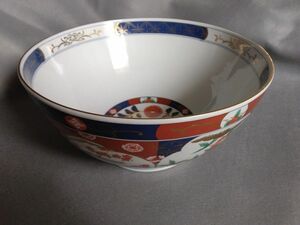 【値下げ歓迎】【未使用・美品】 前畑陶器 庫山窯 金彩 桜・ザクロ・鳳凰 大鉢