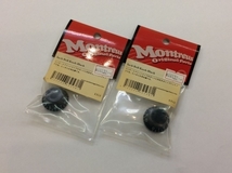 Montreux Inch Bell Knob Black #1353 (2) 2個セット インチピッチ 日本全国送料無料！_画像1