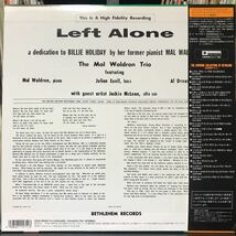 Mal Waldron / Left Alone 日本盤LP COJY-9022_画像2