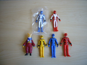 * рекомендация.!!* Juken Sentai Gekiranger фигурка 6 body комплект 2007-2008