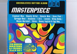 UK盤 2LP Masterpiece Elephant Man Benz Mr. Vegas Beenie Man Lexxus Bounty Killer T.O.K. Zumjay Tanya Stephens Sean Paul GRELD 734