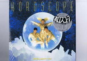 盤質良好 国内盤 LP Shibugakitai / Horoscope ホロスコープ シブがき隊 すごろく付き インサート付き シュリンク付き（開封済）28AH 2127