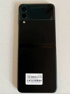 【美品】【ジャンク品】Galaxy Zflip3 128GB グラファイト スマホ 本体 スマートフォン au SIMフリー