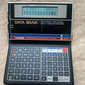 【希少】CASIO DATA BANK データバンク 電卓 PF−7000 カシオ
