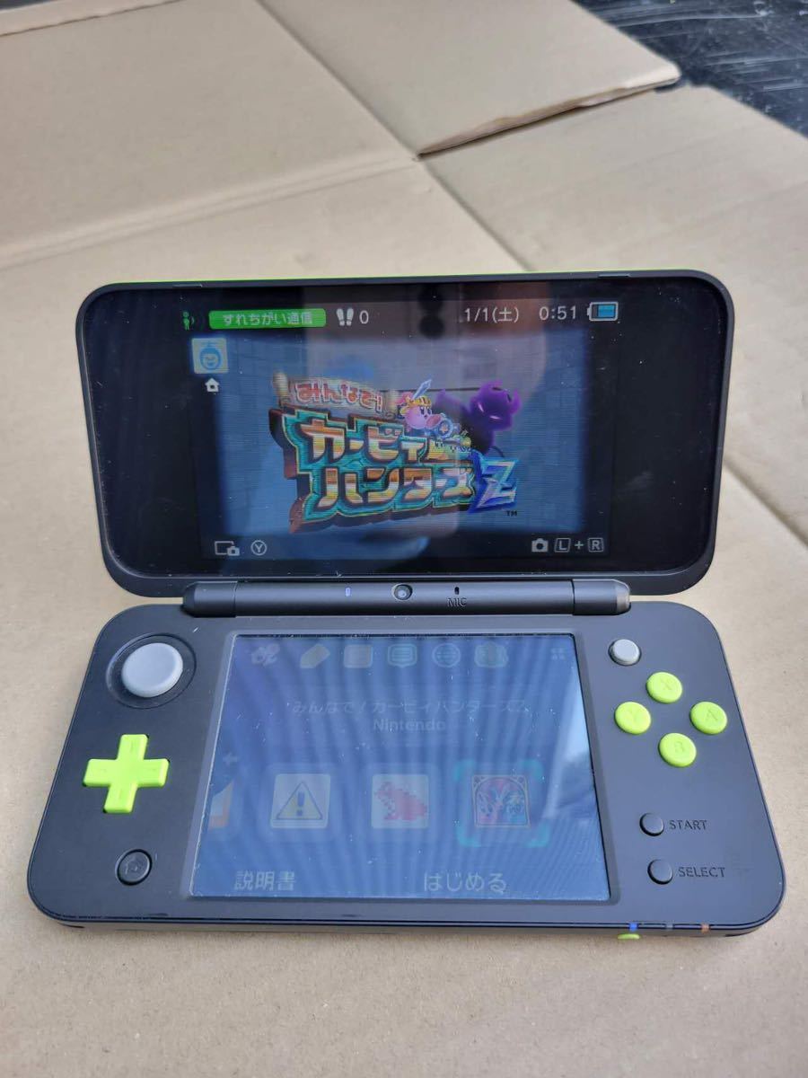 ヤフオク! -「newニンテンドー2ds ll ブラック×ライム 本体」の落札