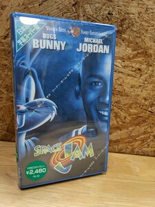 未開封　SPACE JAM スペースジャム　VHS　ビデオカセット ビデオテープ　VHSテープ　日本語字幕 マイケルジョーダン MICHANEL JORDAN