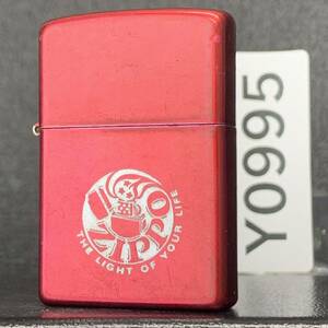 美商品 ZIPPO PVD（Physical Vapor Deposition）加工 レッド ジッポー オイルライター Y0995