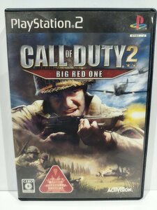 【PS2】CALL OF DUTY2 BIG RED ONE　プレイステーション２/コールオブデューティー２/COD2【ac08c】