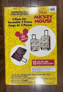 【新品未使用】アメリカンツーリスター ディズニー スーツケース2個セット(20 &18 inch) 機内持ち込みsize