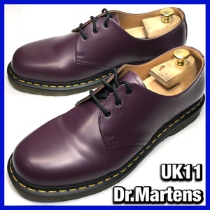 Dr.Martens UK11 3ホール 1461 ドクターマーチン 革靴 本革 レザー シューズ 中古 *管理KAJ0216