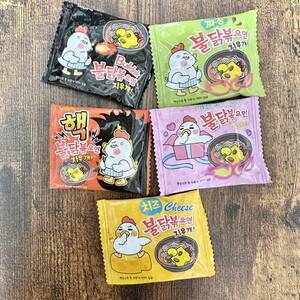 韓国　インスタントラーメン　新品未使用品　5種セット　袋麺　②