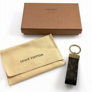 LOUIS VUITTON ルイ・ヴィトン ポルト クレ・ドラゴンヌ モノグラム ゴールド金具 キーリング キーホルダー Ｍ65221[224547