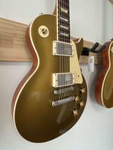 ☆極上美品☆Gibson ギブソンカスタムショップ　1957レスポール ゴールドトップ　vos 2019年製_画像2