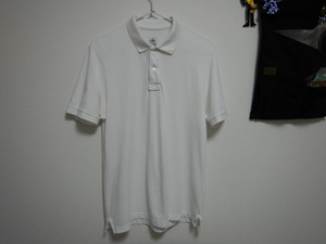 Eleventy イレブンティ 半袖 ポロシャツ M WHITE 白 MADE IN ITALY イタリア製 LACOSTE ラコステ GUY ROVER ギローバー L1212 フランス