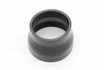 送料350円 80mm-100mm 異径ストレート 強化シリコンホース 4層 ブラック 黒 4プライ インテークホース ラジエーター ヒーター 80Φ-100Φ_画像8