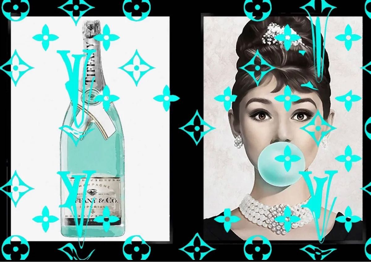 世界100枚限定 deathNYC Tiffany&Banksyオマージュアート｜PayPayフリマ