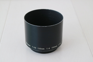 < Pentax > ASAHI PENTAX screw type lens hood 135mm 150mm 200mm for 