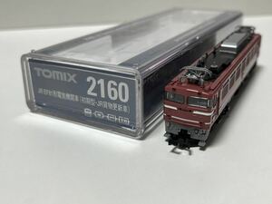 TOMIX 2160 JR EF81形電気機関車(初期型・JR貨物更新車) ☆付属品未使用・未取り付け☆ライト点灯・動力OK☆