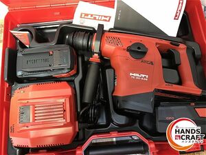 ◆ HILTI TE30-A36 P2/5.2Ahコンボ 充電式 ロータリー ハンマードリル B36/5.2 2個 充電器 ビット ケース 付 フルセット 【未使用】