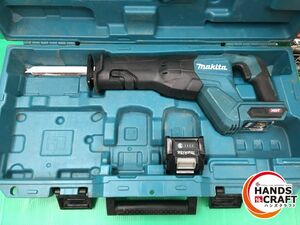 ☆マキタ makita　40Vmax 充電式レシプロソー　JR001G　本体+40V2.5Ah×1(充電回数73回)+ケース付　中古品