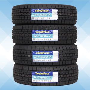 175/65R14 82Q スタッドレスタイヤ GOODYEAR グッドイヤー アイスナビ ICE NAVI7 22年製 正規品 4本送料税込 \28,200より 1