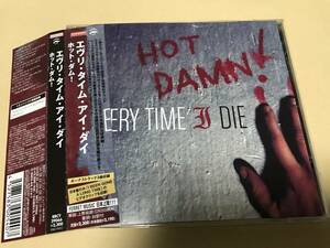 EVERY TIME I DIE/国内盤/HOT DAMN!/カオティックハードコア/メタルコア/CONVERGE