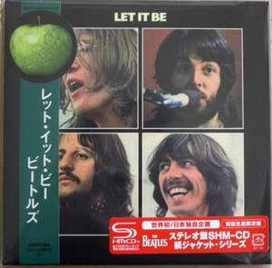 紙ジャケ　BEATLES　★ 　LET IT BE　 ★ 　中古　美品