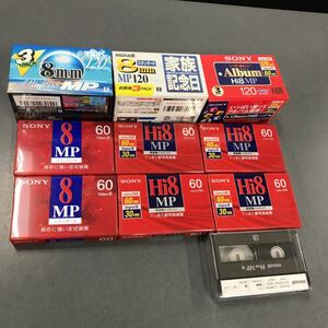  cassette tape videotape 8mm video SONY TDK large amount set present condition goods 