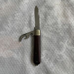 ポケットナイフ　2枚刃　ステンレス