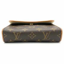 美品 LOUIS VUITTON ルイヴィトン ポシェット フロランティーヌ モノグラム ウエストポーチ ウエストバッグ_画像4