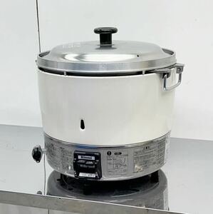 リンナイ ガス炊飯器 RR-30S1 都市ガス 3升 2017年製 業務用炊飯器 厨房 中古