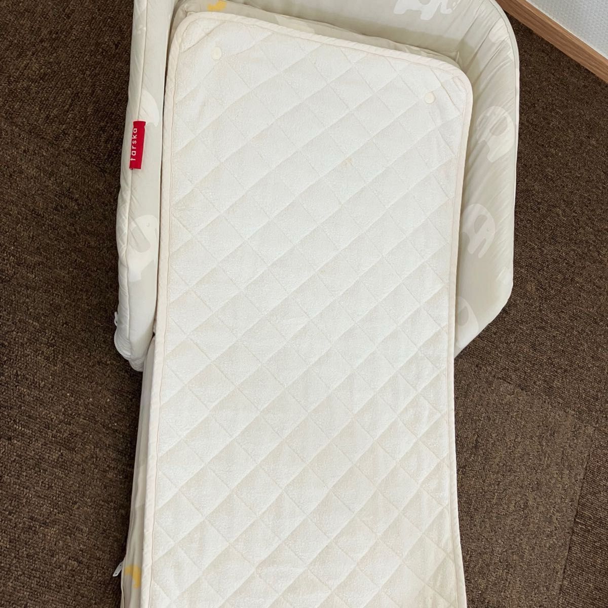 新品】ベッドインベッド3点セット ベビーベッド クーファン くまさん柄