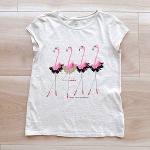 #GAP/ Gap # short sleeves T-shirt # for children flamingo as good as new 