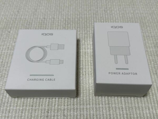 新品 未使用 未開封 IQOS アイコス 純正 AC POWER ADAPTOR パワーアダプター USB Type C ケーブル CHARGING CABLE 充電器 iPhone15 Pro