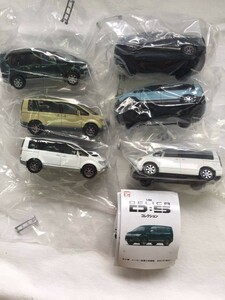 【即決・送料無料】1/64 DELICA D:5 コレクション 全6種セット / ガチャ トイズキャビン デリカ 三菱自動車 ミニカー