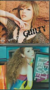 CD2枚＋DVD2枚まとめて◆浜崎あゆみ アルバム 初回盤セット★送料185円！GUILTY＋NEXT LEVEL