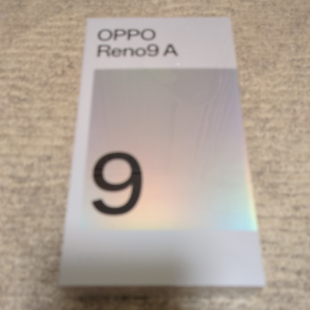 未開封 oppo reno9 a ナイトブラック A3010P-