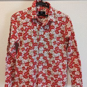 HARE キャンベルスープコラボ Campbells Soup full 総柄 シャツ