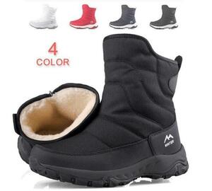 冬靴スノーブーツ メンズ ムートンブーツ ショートブーツ スノーシューズ　おしゃれ 裏起毛 保温 歩きやすい 23~27.5cm