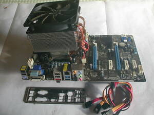 マザーボード ASRock H67DE 6133Y Core i7 2600 3.4GHz メモリー 8GB CPU付 k33