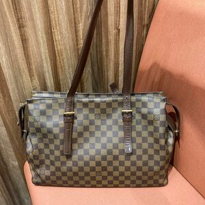 LOUIS VUITTON ルイヴィトン ダミエ チェルシー ショルダーバッグ トートバッグ ハンドバッグ レディース ブランド