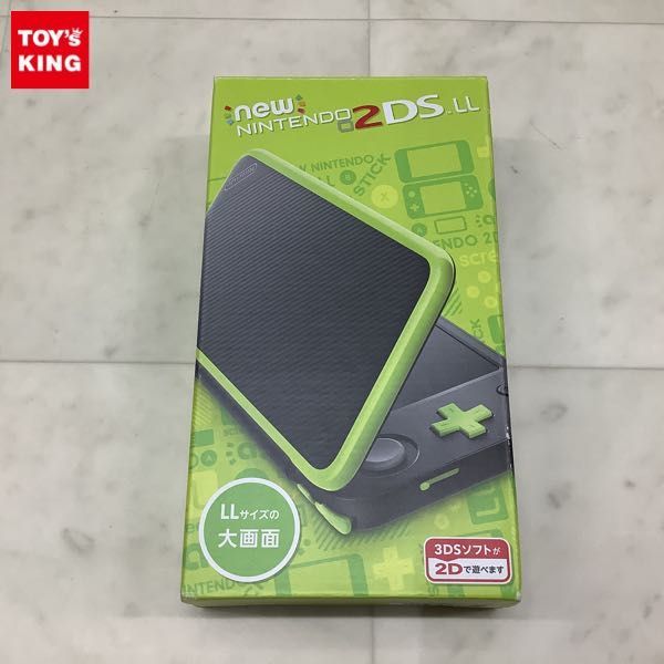 Yahoo!オークション -「newニンテンドー2ds ll ブラック×ライム 本体