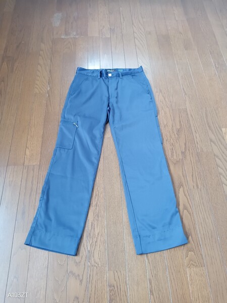 941【中古品】le coq sportif ルコックスポルティフ 長ズボン スポーツウェア ナイロンパンツ ネイビー カーゴパンツ ウエスト77