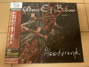 CHILDREN OF BODOM / Blooddrunk デラックス・エディション 国内初回盤 帯付き SHM-CD+DVD 2枚組 デジパック仕様