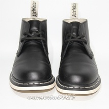 Dr.Martens ドクターマーチン MANTON 2ホール チャッカブーツ 黒 ブラック レザー 本革 US8 UK7 EU41 約25cm 中古 美品_画像3