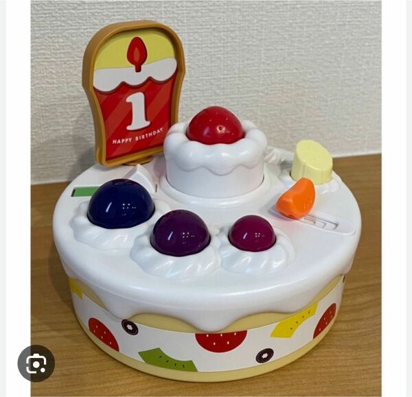 こどもちゃれんじ 1歳の誕生日知育ケーキ